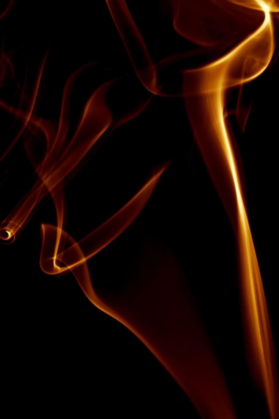 abstract, air, aroma, background, burning, curve, delicate HD wallpaper