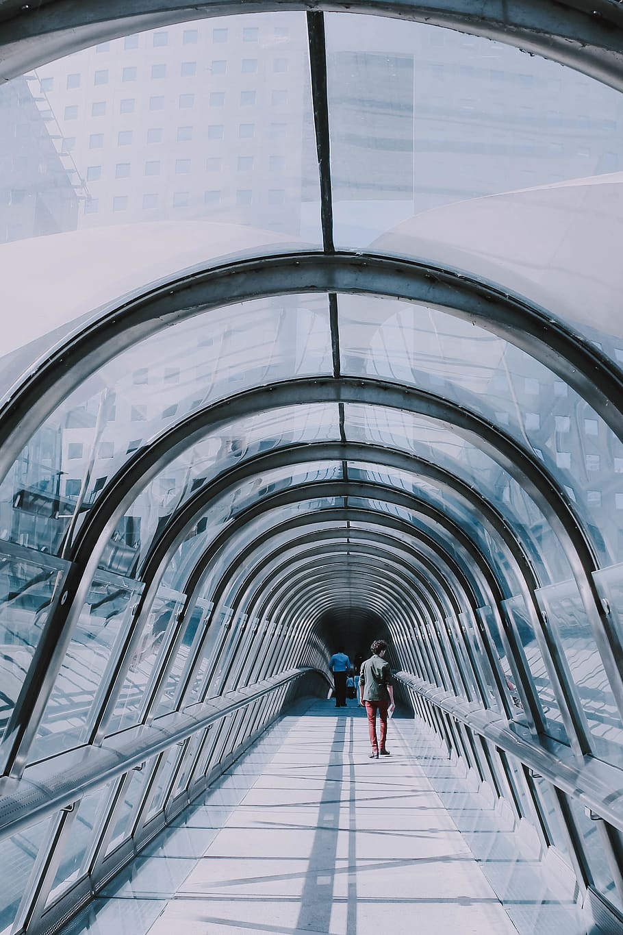 person, human, corridor, building, architecture, pedestrian HD wallpaper