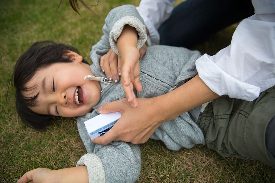 happiness, smiling, women, two people, child, emotion, adult HD wallpaper