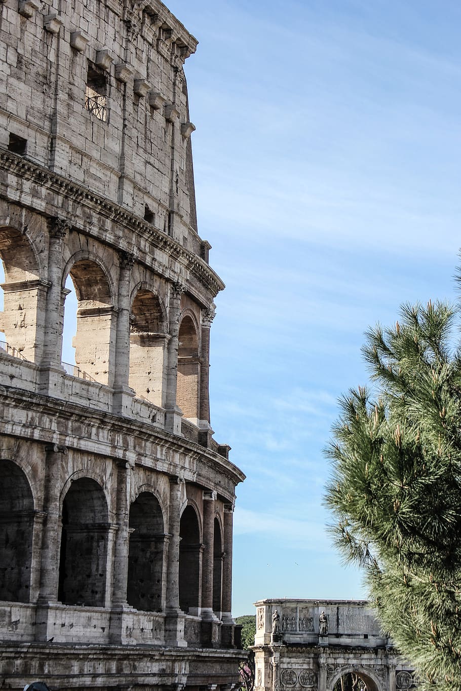 architecture, building, dome, tree, plant, pillar, column, arched HD wallpaper