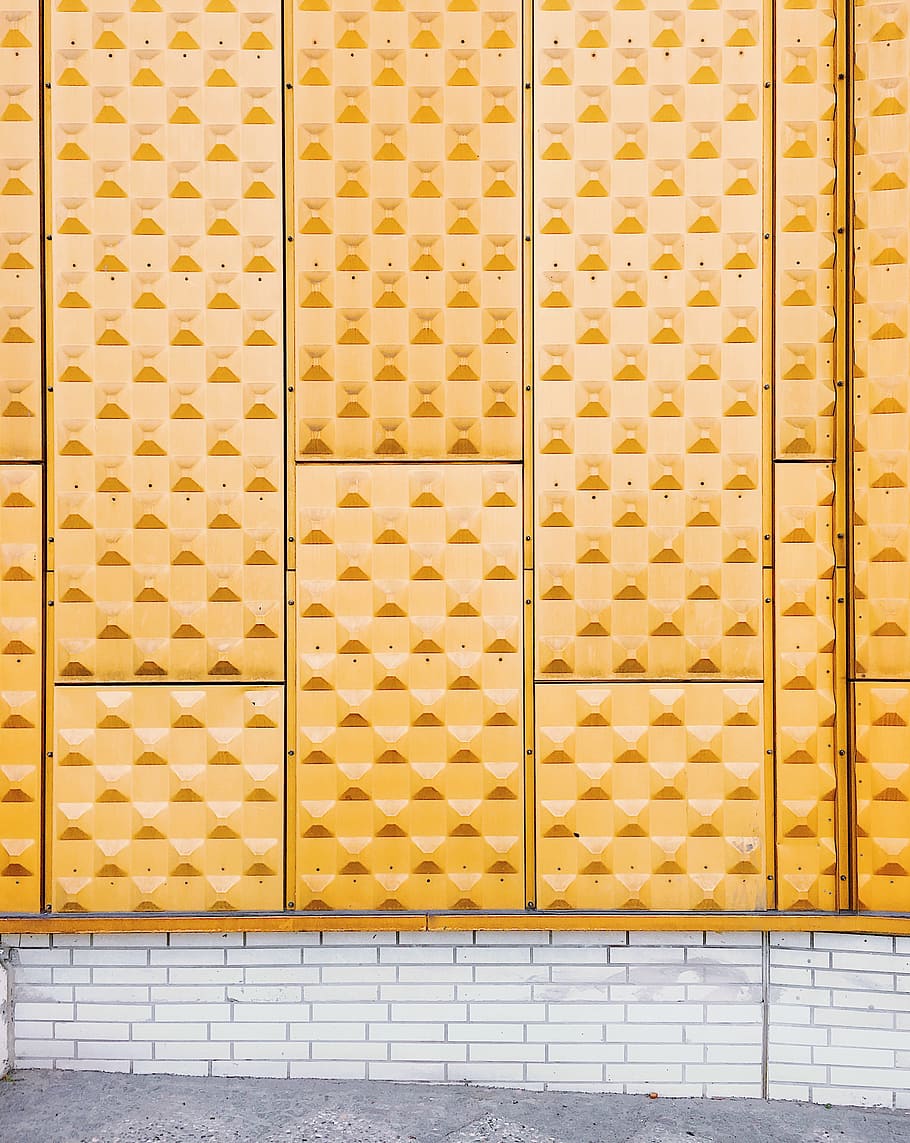 orange painted wall, pattern, texture, gold, rough, android wallpaper HD wallpaper