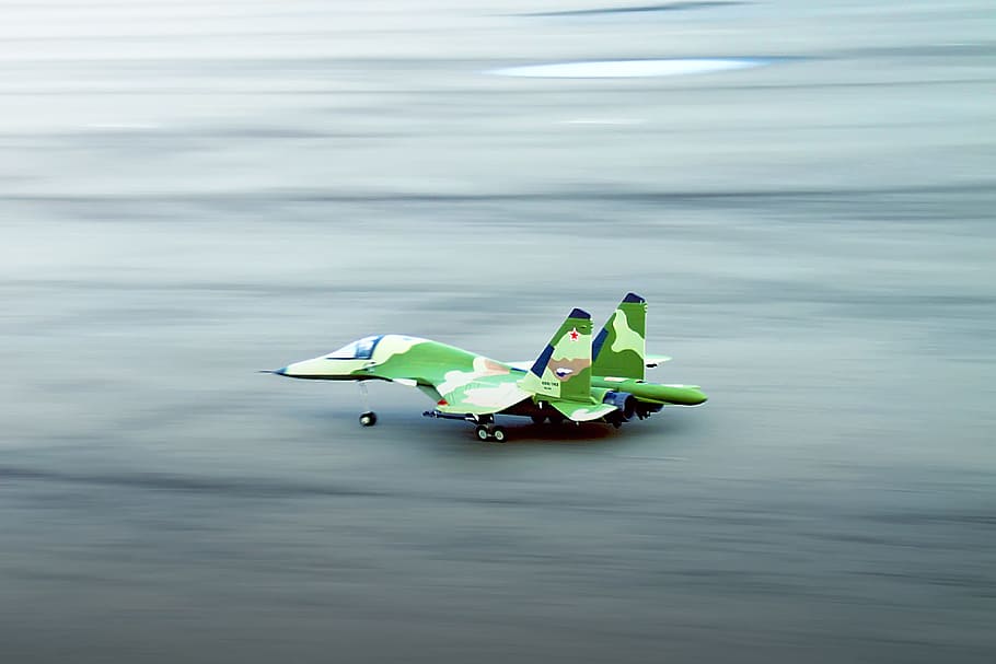 model, jet, planes, hobby, miniature, fly, fast, landing, water HD wallpaper