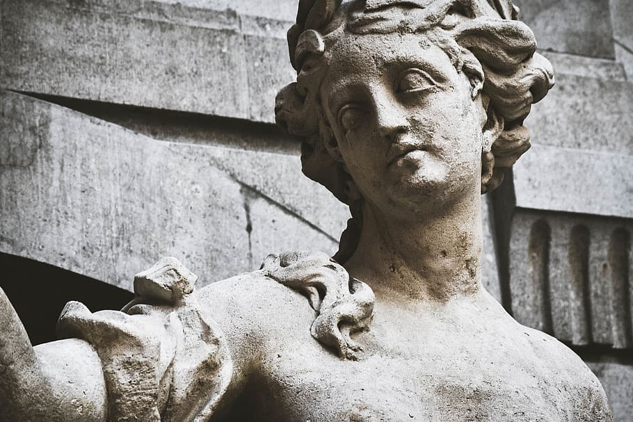 statue, stone, rock, art, sculpture, art and craft, representation HD wallpaper