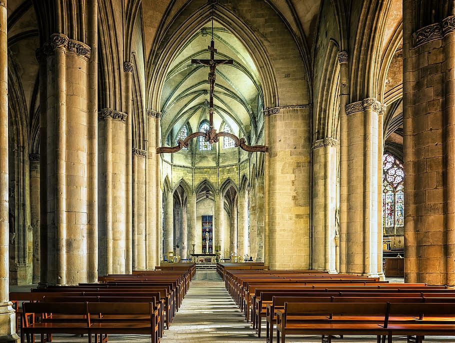 church, inside, construction, architecture, keep, peace, calm HD wallpaper