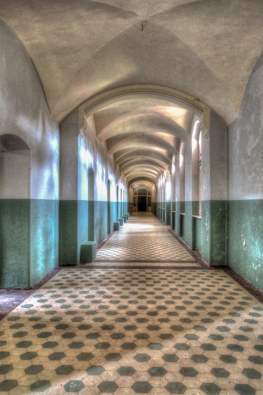 lost, places, abandoned, building, ruin, lapsed, health resorts HD wallpaper