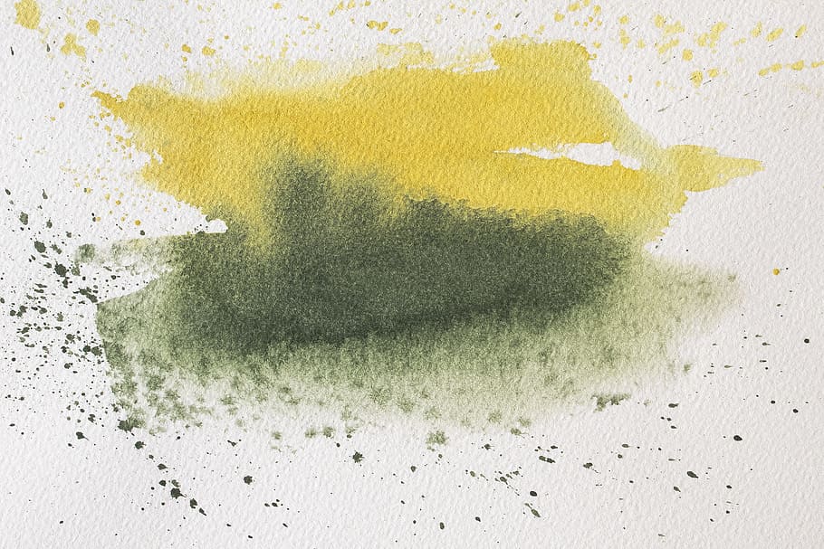 HD wallpaper: color spot, watercolour, yellow, green, background, texture |  Wallpaper Flare
