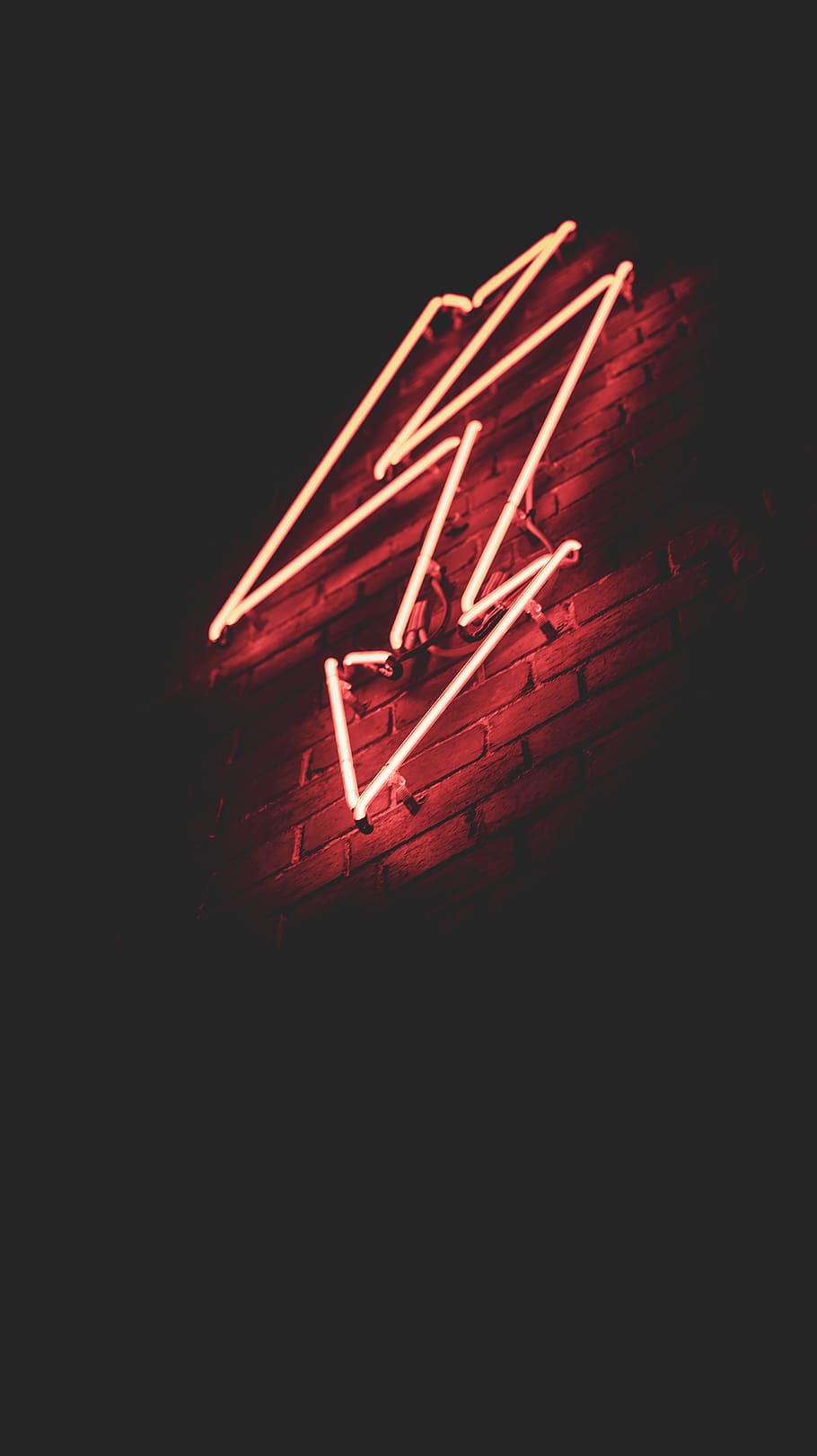 Red Neon Lights Signs Wallpaper