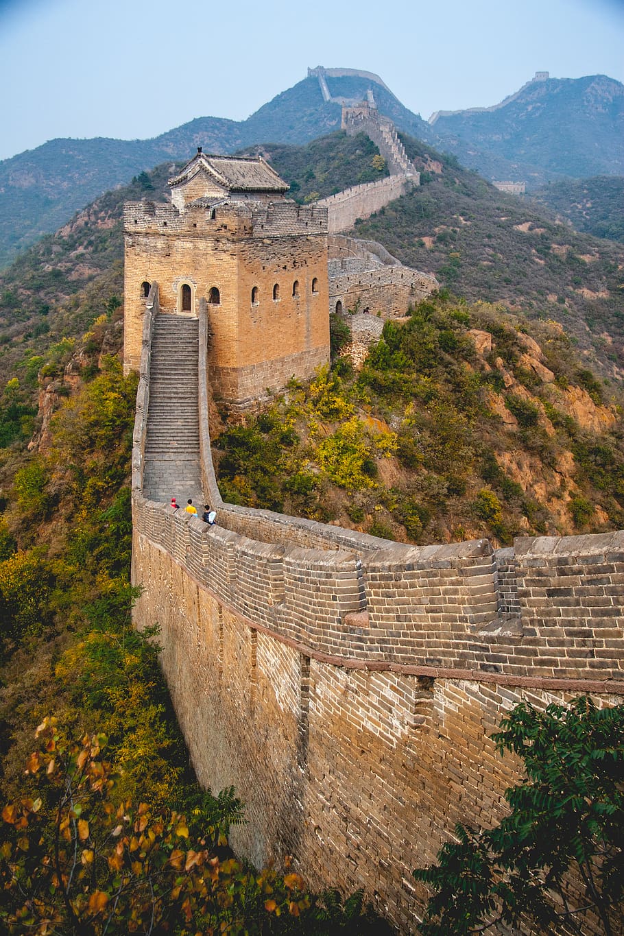 The Great Wall of China, architecture, built structure, the past