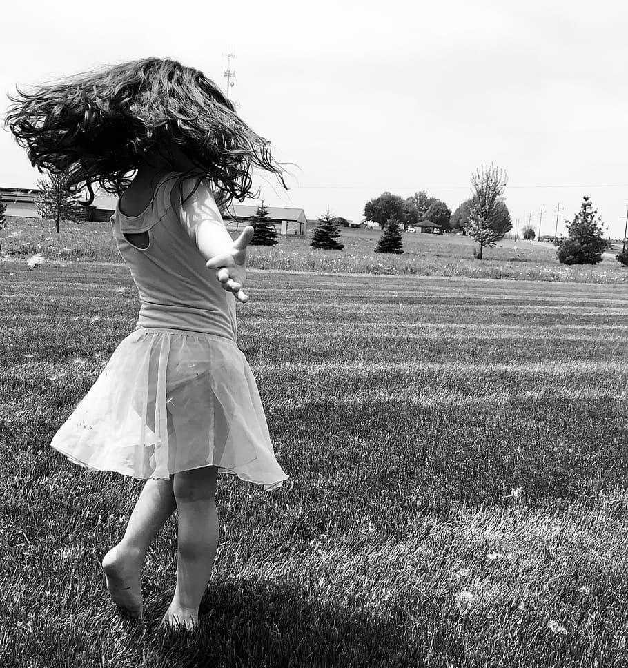 spin, twirl, ballet, kids, portrait, girl, child, children HD wallpaper