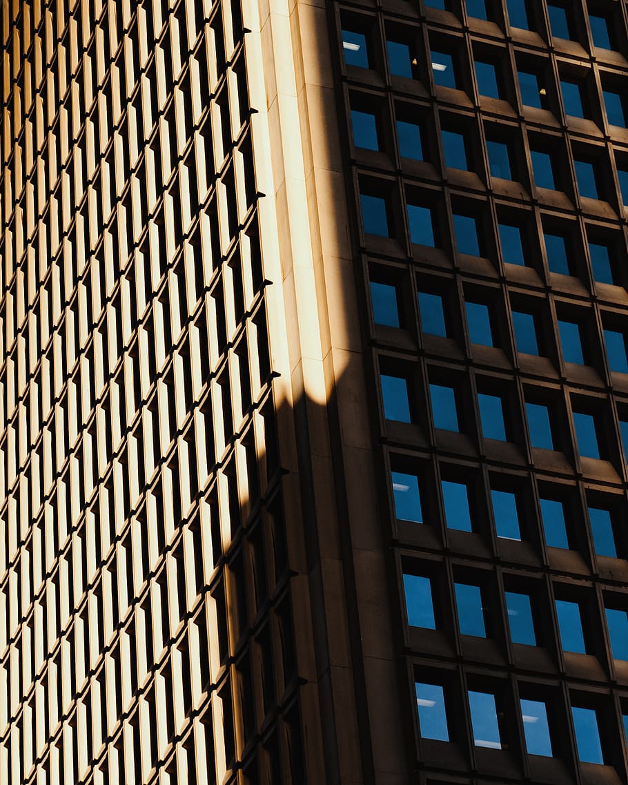 brown high-rise building, architecture, built structure, window HD wallpaper