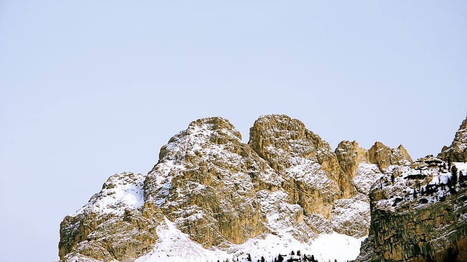 nature, outdoors, mountain, mountain range, peak, ice, slope HD wallpaper