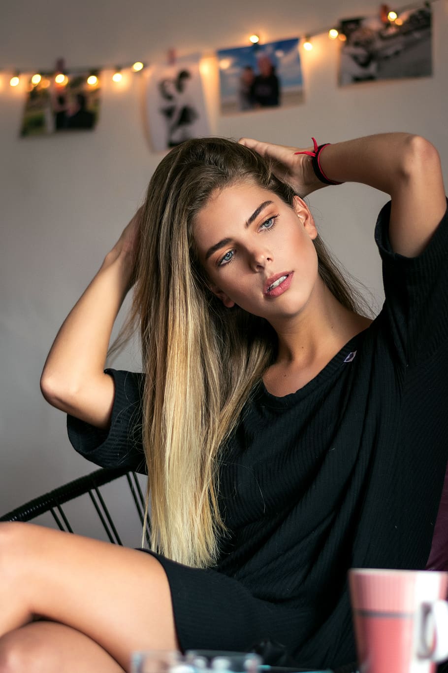 hair, young adult, beauty, young women, one person, hairstyle HD wallpaper
