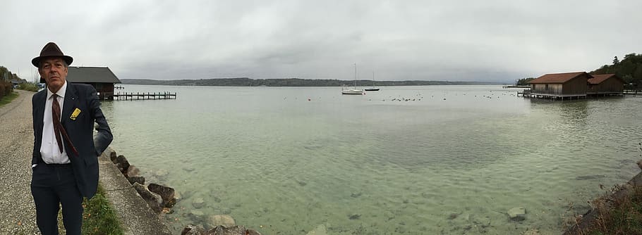 germany, pöcking, water, sky, sea, cloud - sky, nature, beach HD wallpaper