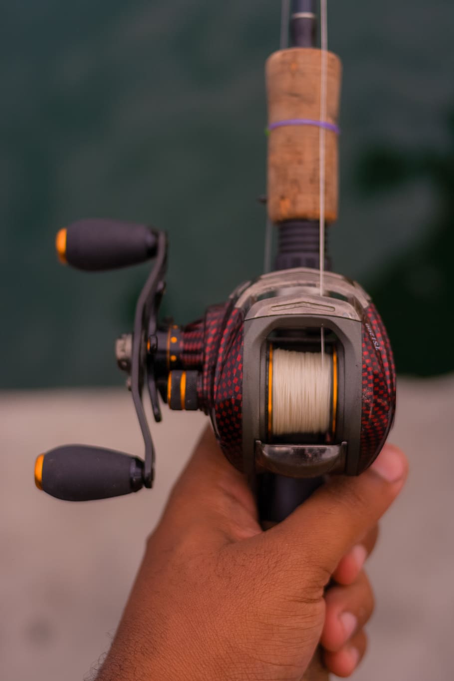 HD wallpaper: fishing, roulette, fisherman, equipments, reel, line