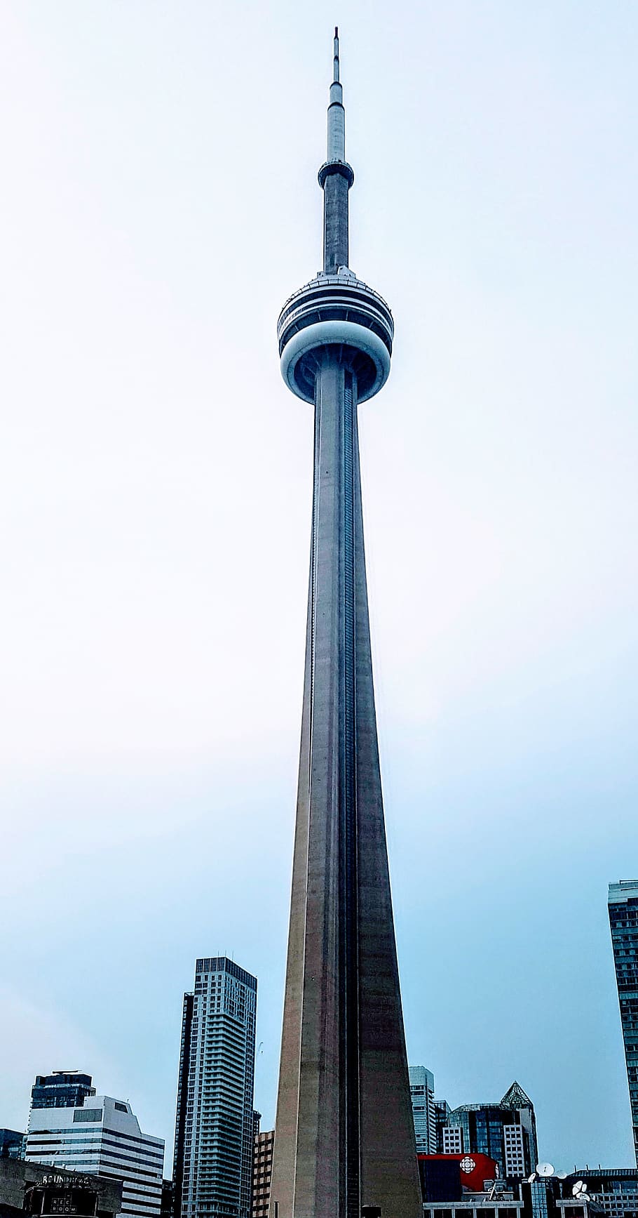 canada, toronto, cn tower, skyscraper, the six, the 6, monument HD wallpaper