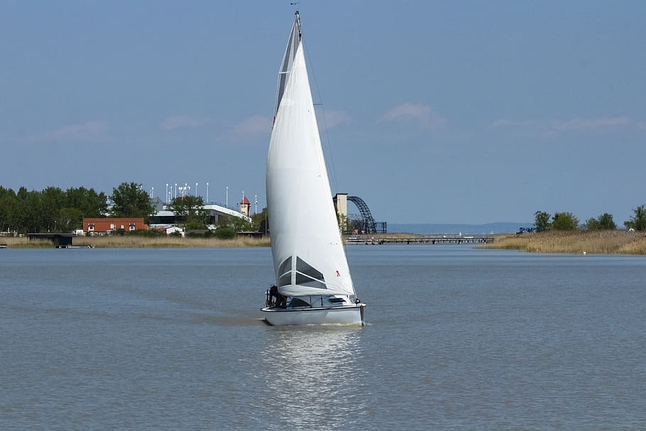 sailing, ship, ships, water, lake, lake neusiedl, rest, waters HD wallpaper