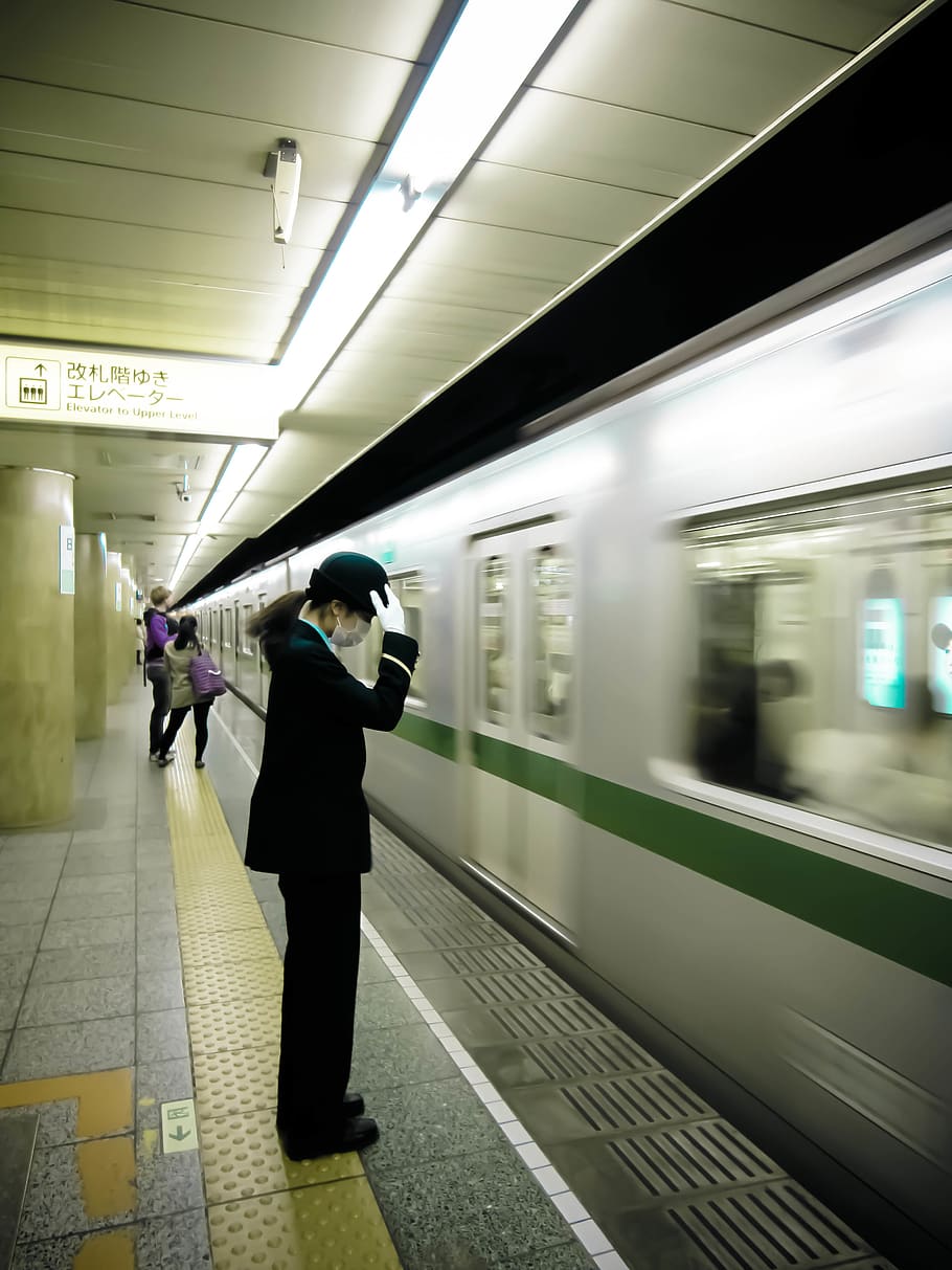 japan, tokyo, rail transportation, public transportation, railroad station HD wallpaper