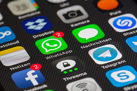 HD wallpaper: app, chat, messenger, whatsapp, green color, communication - Wallpaper Flare