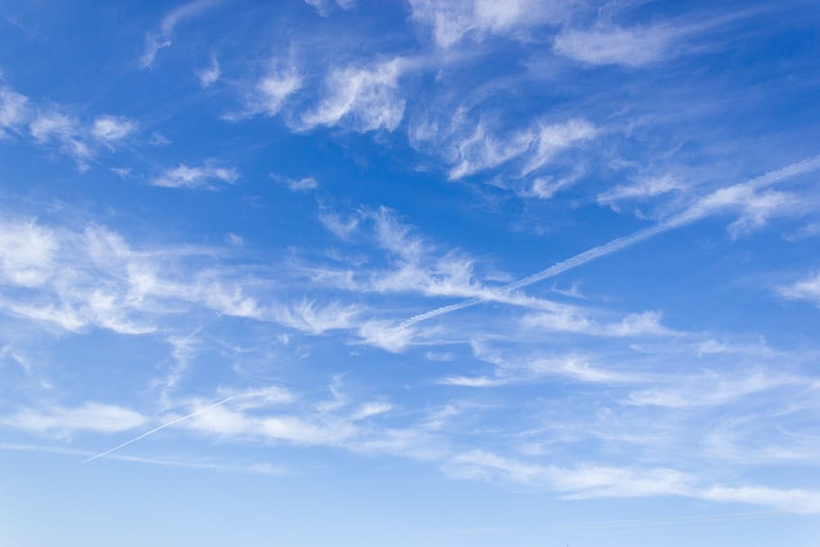 sky, cloud, cloud - sky, blue, beauty in nature, backgrounds HD wallpaper