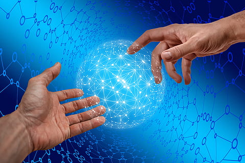 internet, cyber, network, finger, touch screen, business, businessman HD wallpaper
