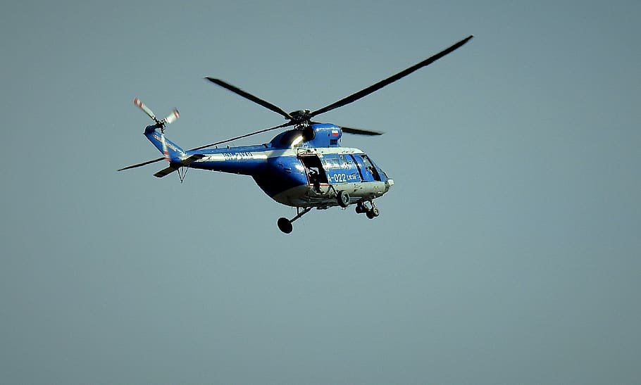 helicopter, exercise, antiterrorists, landing troops, air vehicle HD wallpaper