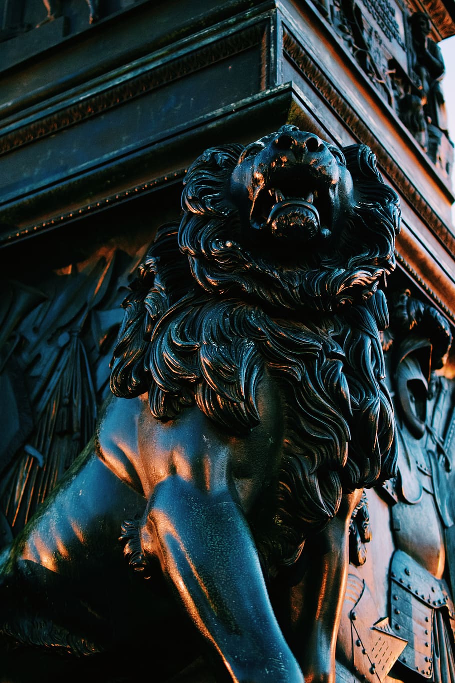 germany, münchen, max-joseph-platz, sculpture, representation, HD wallpaper