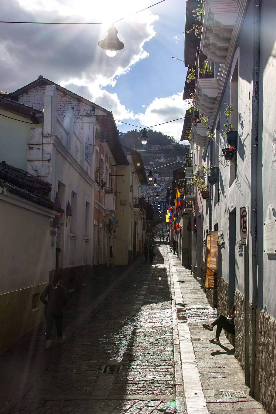 ecuador, quito, building, cobblestone, building exterior, architecture HD wallpaper