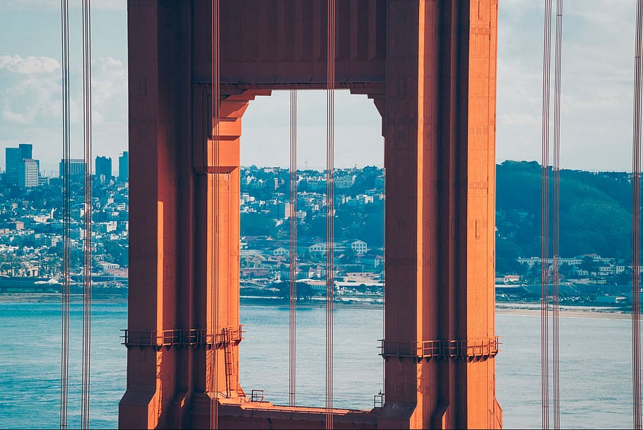 Golden Gate Bridge during daytime, architecture, water, built structure HD wallpaper