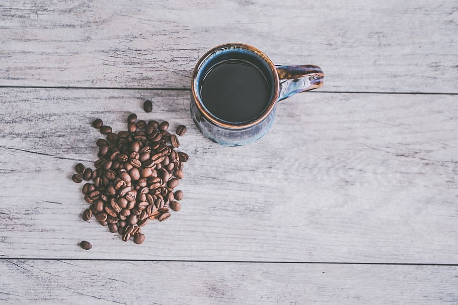 food and drink, refreshment, cup, mug, table, freshness, coffee HD wallpaper