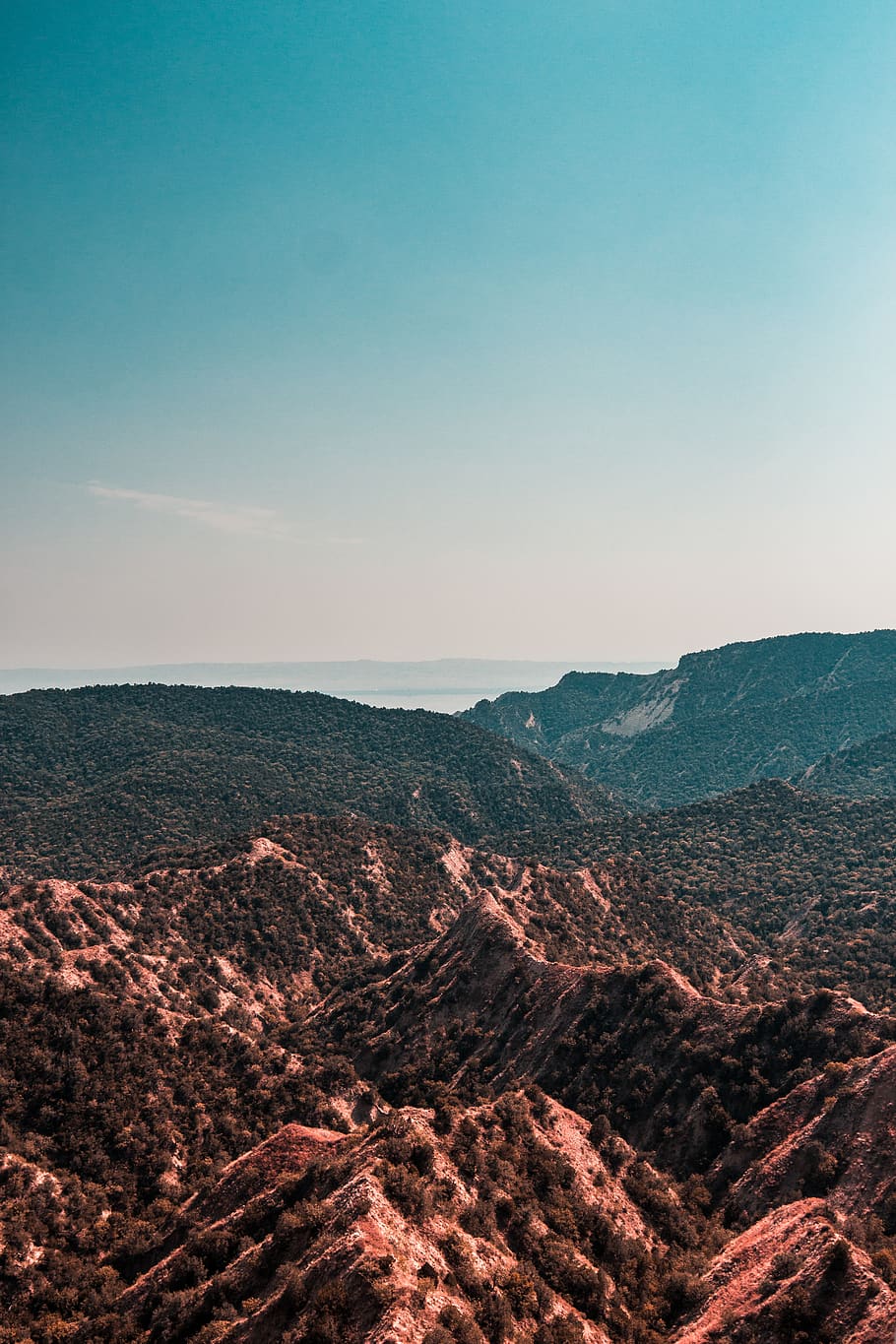 mountains during day, nature, outdoors, plateau, landscape, georgia HD wallpaper