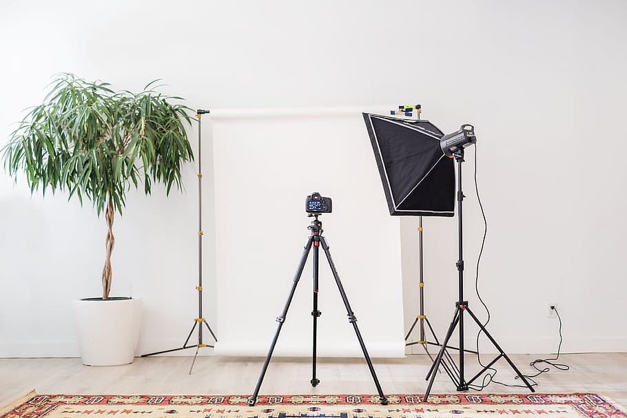 In Home Camera Set Up Photo, photography themes, tripod, technology HD wallpaper
