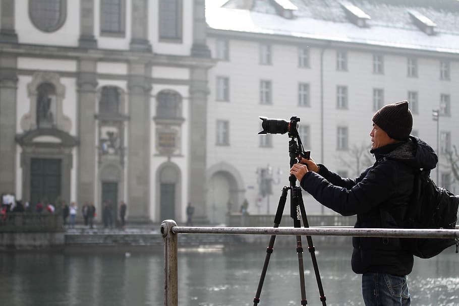 switzerland, lucerne, real people, one person, architecture HD wallpaper