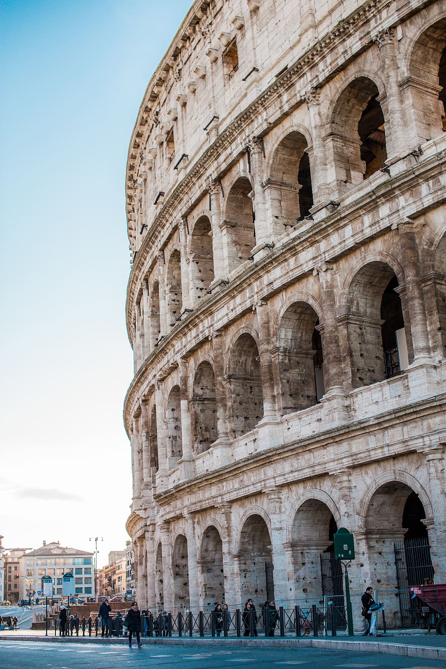 Coliseum Rome during daytime, tourism, history, the past, architecture HD wallpaper