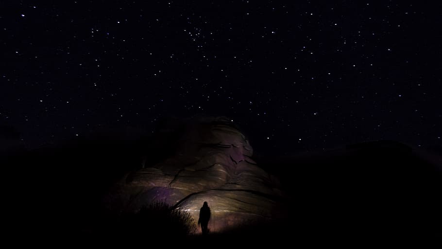 night, star - space, astronomy, nature, sky, beauty in nature HD wallpaper