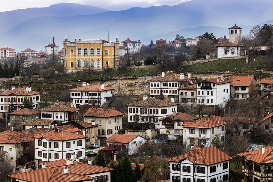 safranbolu, on, old, city, mansion, turkey, architecture, wood