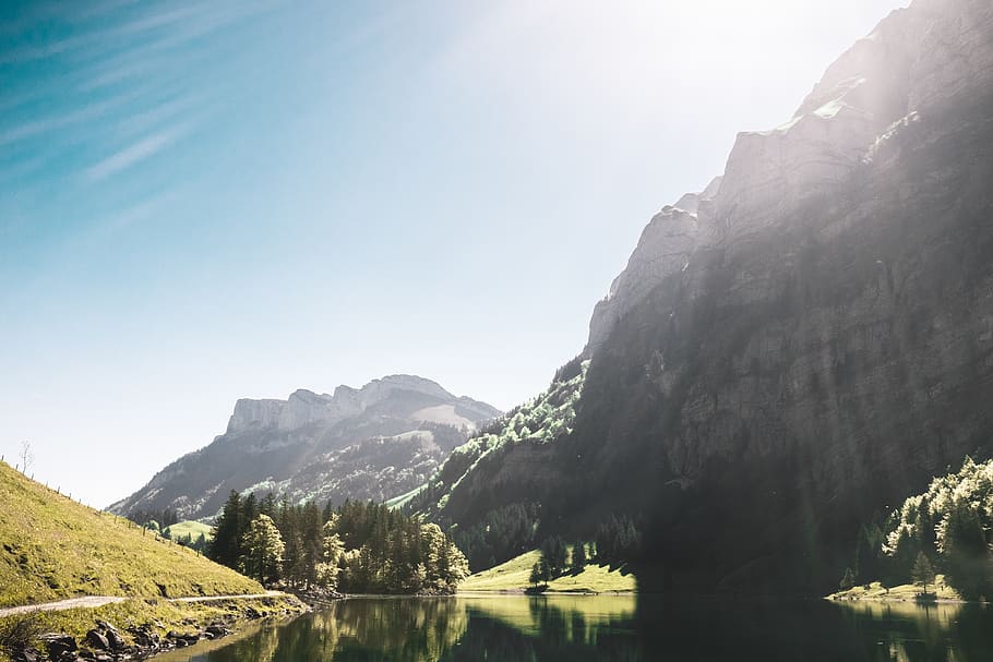 Seealpsee Швейцария озеро