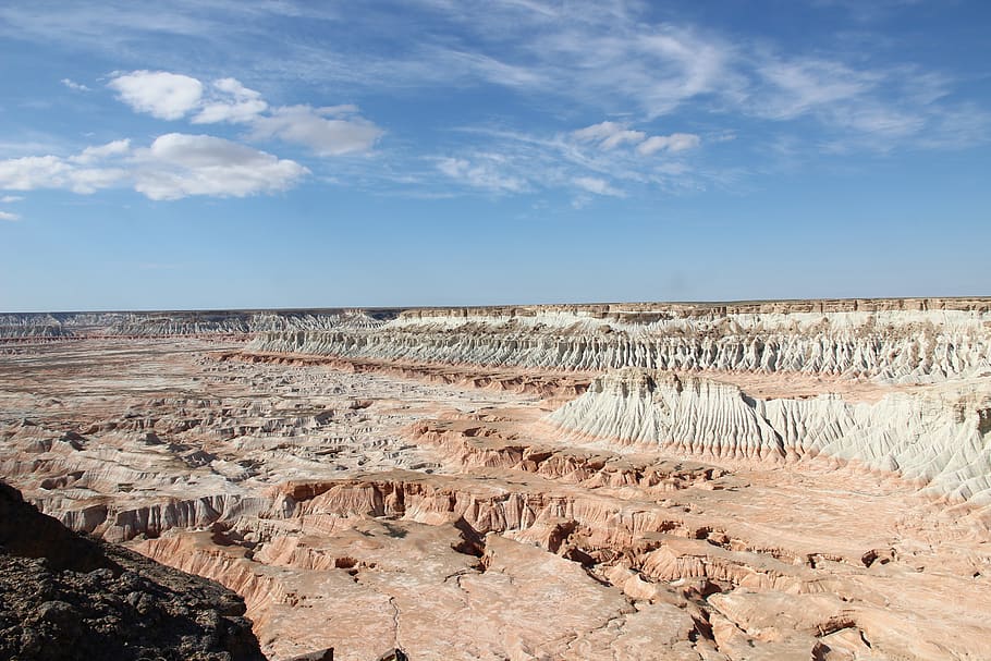 canyon, sky, scenics - nature, tranquil scene, environment HD wallpaper