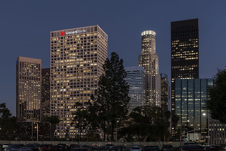 los, angeles, construction, architecture, building, urban, developed HD wallpaper