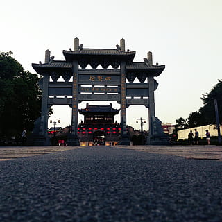 中国, 赣州市, architecture, built structure, sky, transportation HD wallpaper