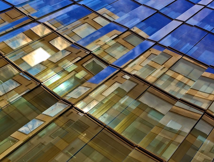 architecture, building, infrastructure, glass, design, built structure HD wallpaper
