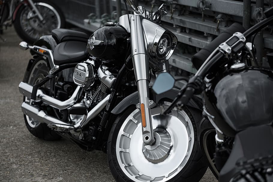 motorcycle, harley, davidson, harley davidson, chrome, two wheeled vehicle HD wallpaper