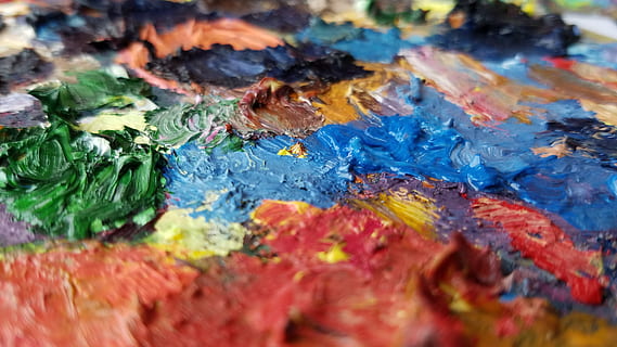 abstract painting, art, united states, irvine, 10 lafayette, food HD wallpaper
