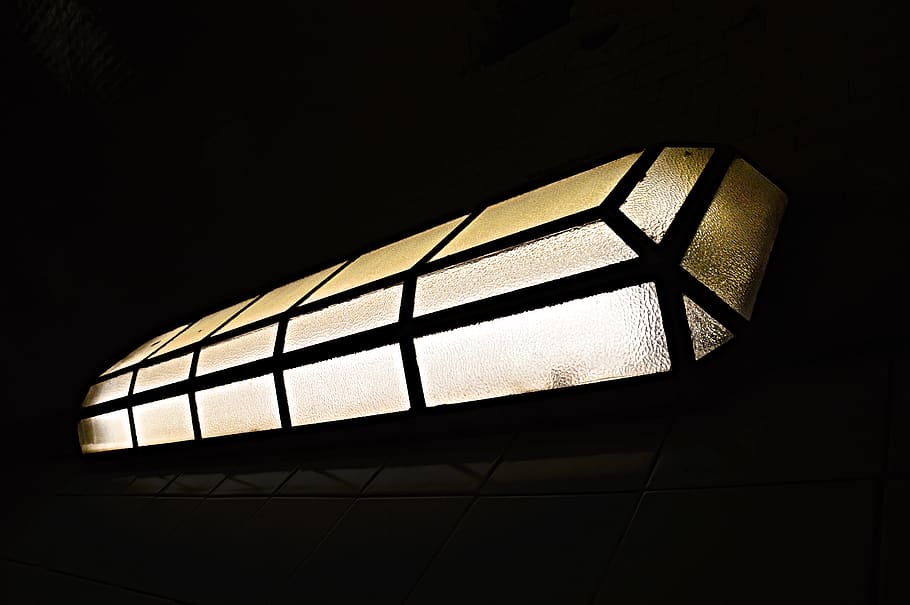 lighting, architecture, building, window, lamp, skylight, black HD wallpaper