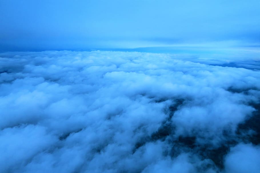 cloud, clouds, sky, nature, beautiful, atmosphere, air, it's in the air HD wallpaper