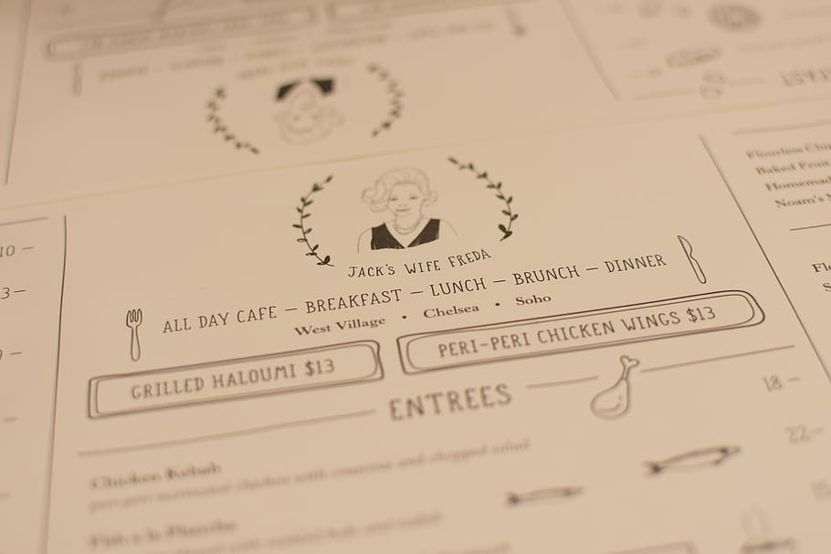 menu book, text, person, human, brown, paper, document, page HD wallpaper
