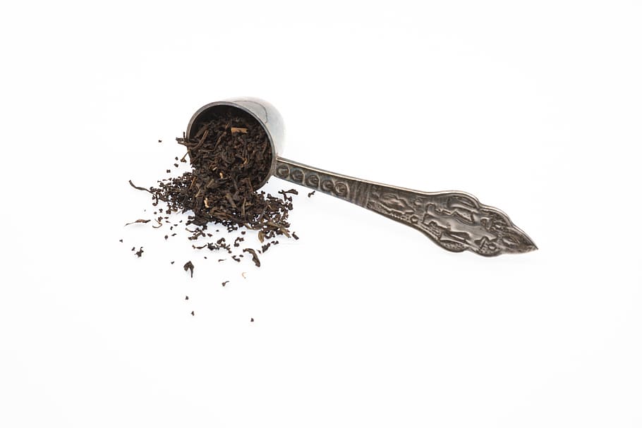 tea, black, broken, leaves, loose, dried, beverage, drink, breakfast HD wallpaper