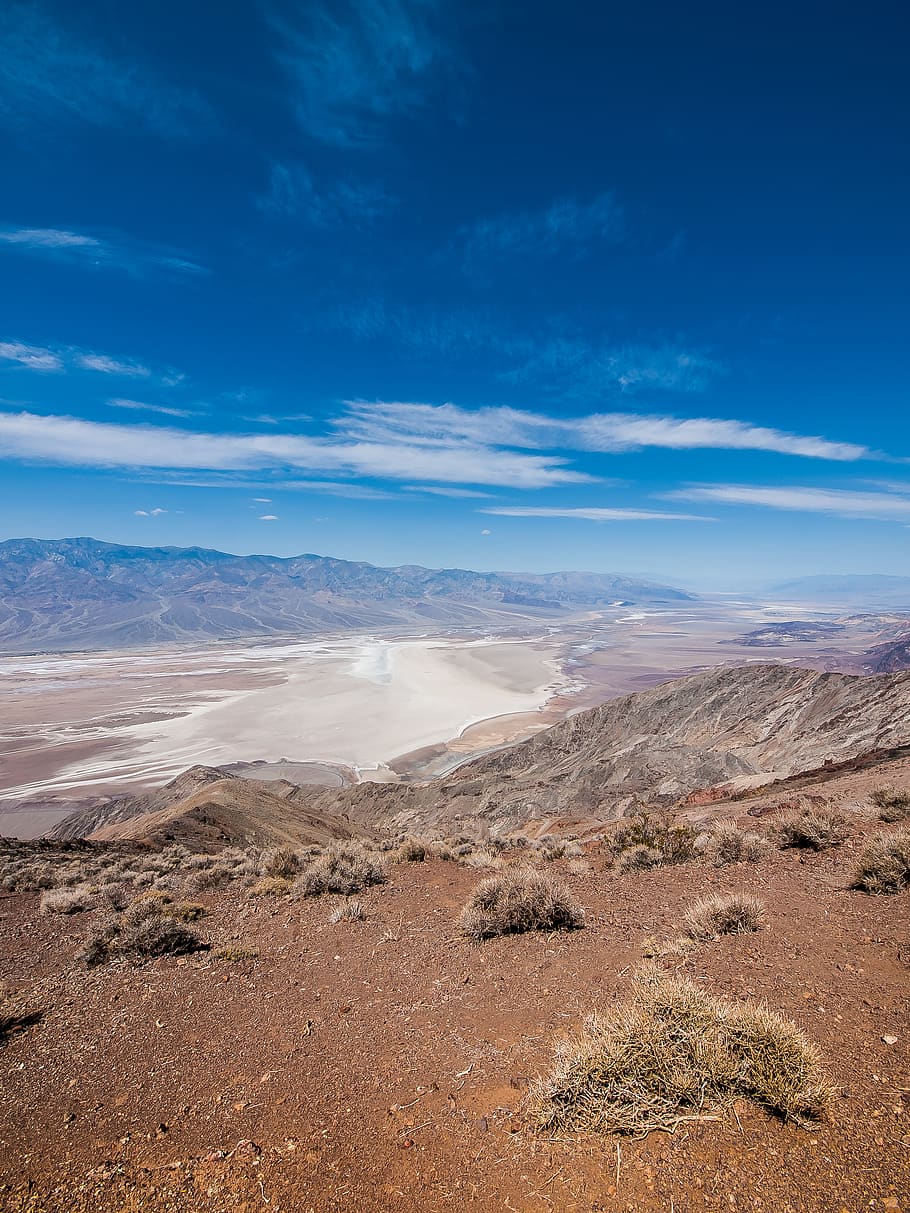 brown mountain scenry, ground, outdoors, nature, dirt road, gravel HD wallpaper