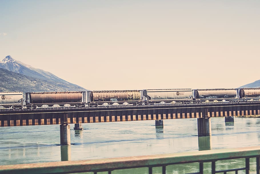 water, sky, connection, architecture, bridge, built structure HD wallpaper