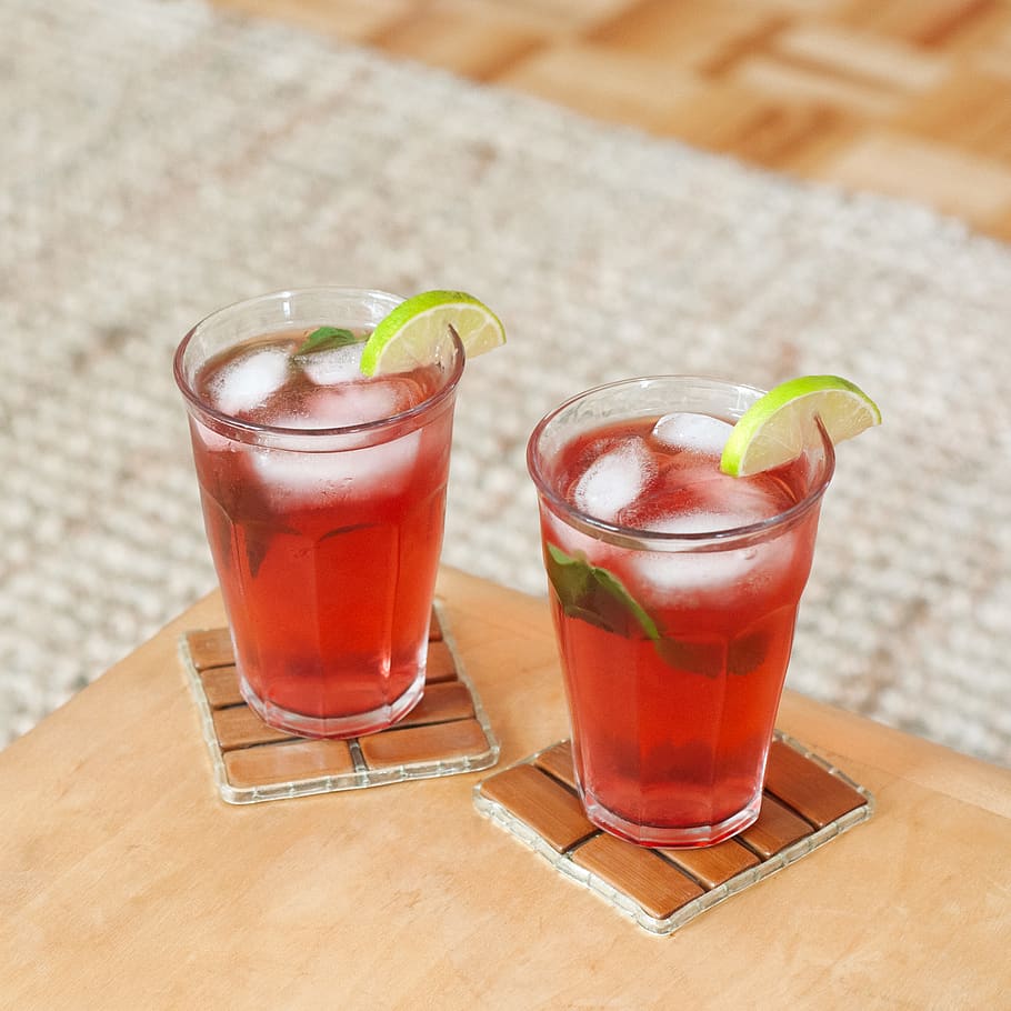 full drinking glasses, food and drink, refreshment, household equipment HD wallpaper