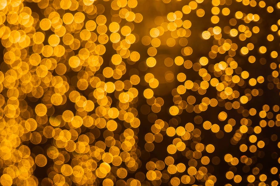 light, bokeh, night, circle, celebration, backgrounds, geometric shape HD wallpaper